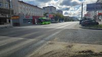В Кургане открыли проезд по улице Пролетарская
