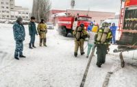 В Шадринске потушили возгорание в здании санатория