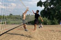 В Кургане проводят спортивные тренировки на открытом воздухе